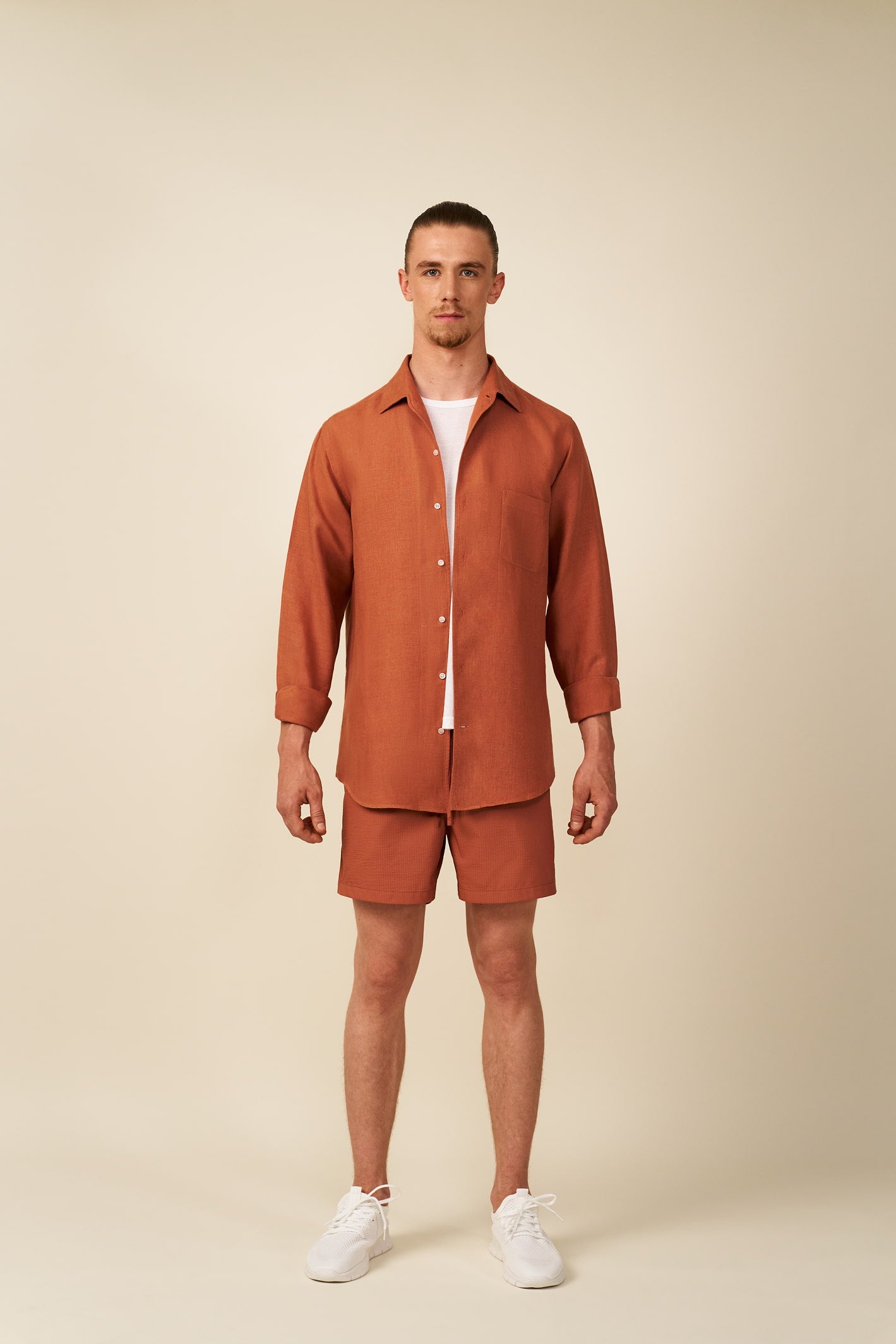 Camicia Rame in Puro Lino delle Fiandre