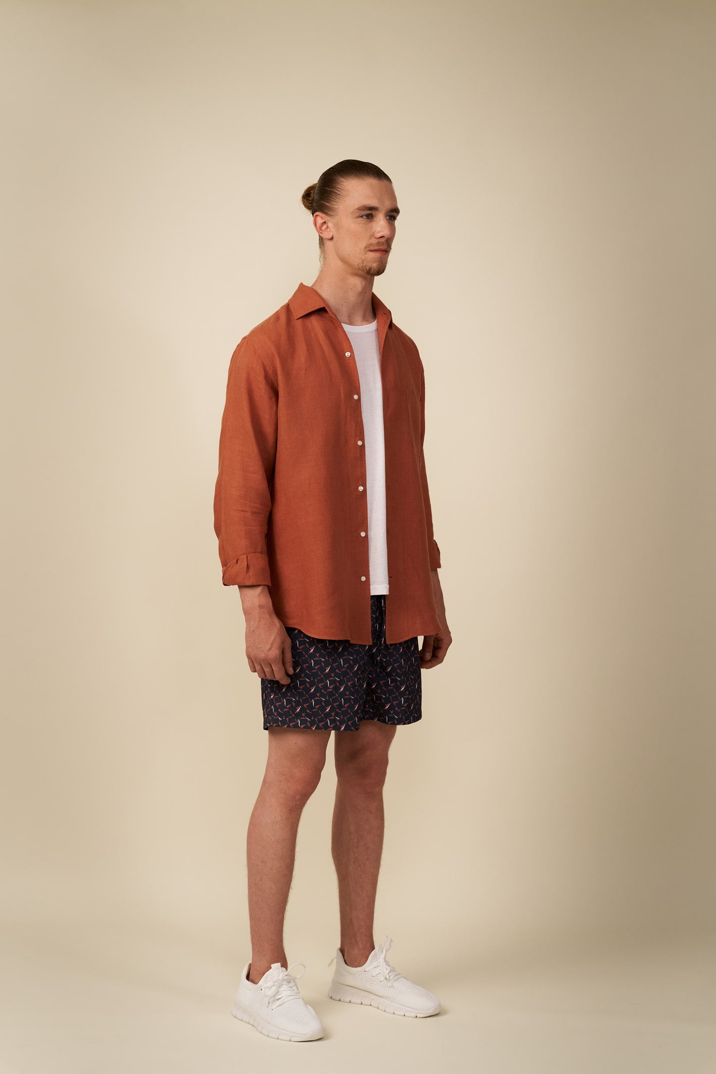 Camicia Rame in Puro Lino delle Fiandre