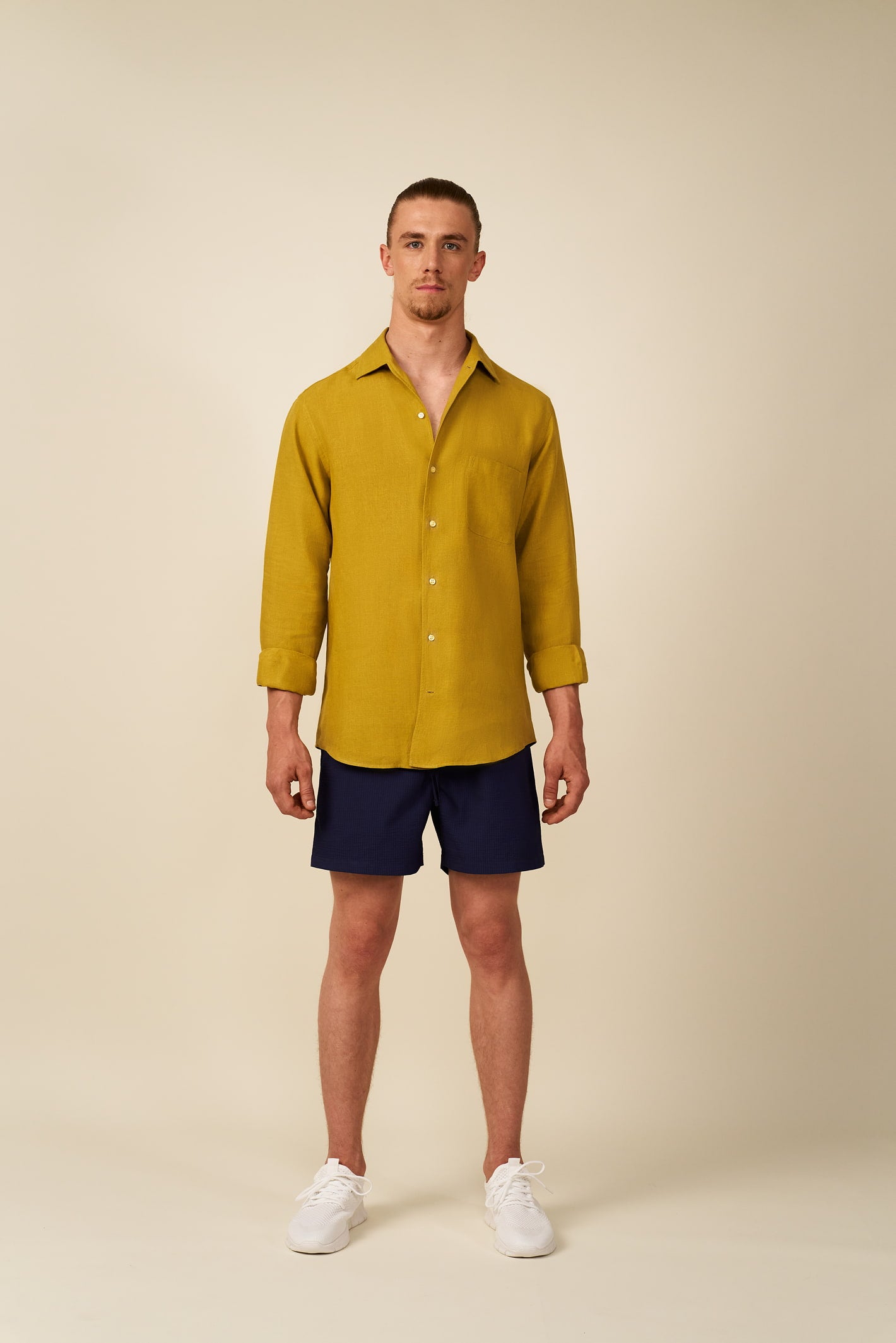 Camicia Grano in Puro Lino delle Fiandre